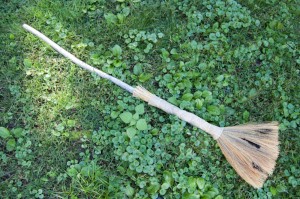 Goodwill DIY witch's broom finished photo