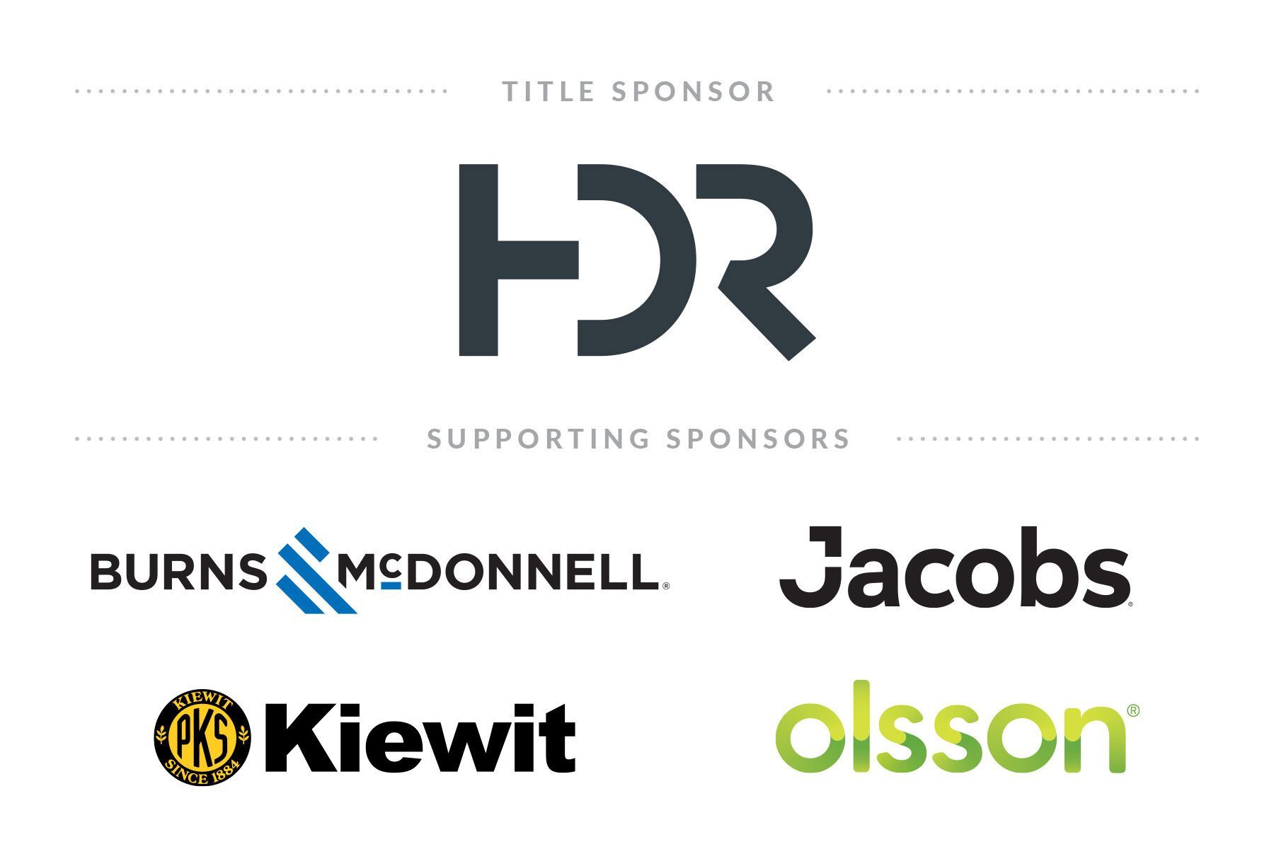 Title & Supporting Sponsors