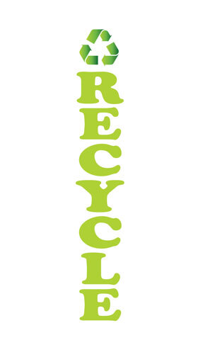 Recycle Econo Stock Flag