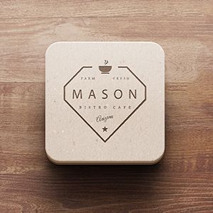 Request an estimate for printing coasters.