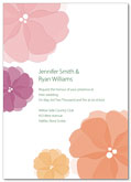 Watercolour flower wedding invitation | Kwik Kopy Design and Print Centre Halifax