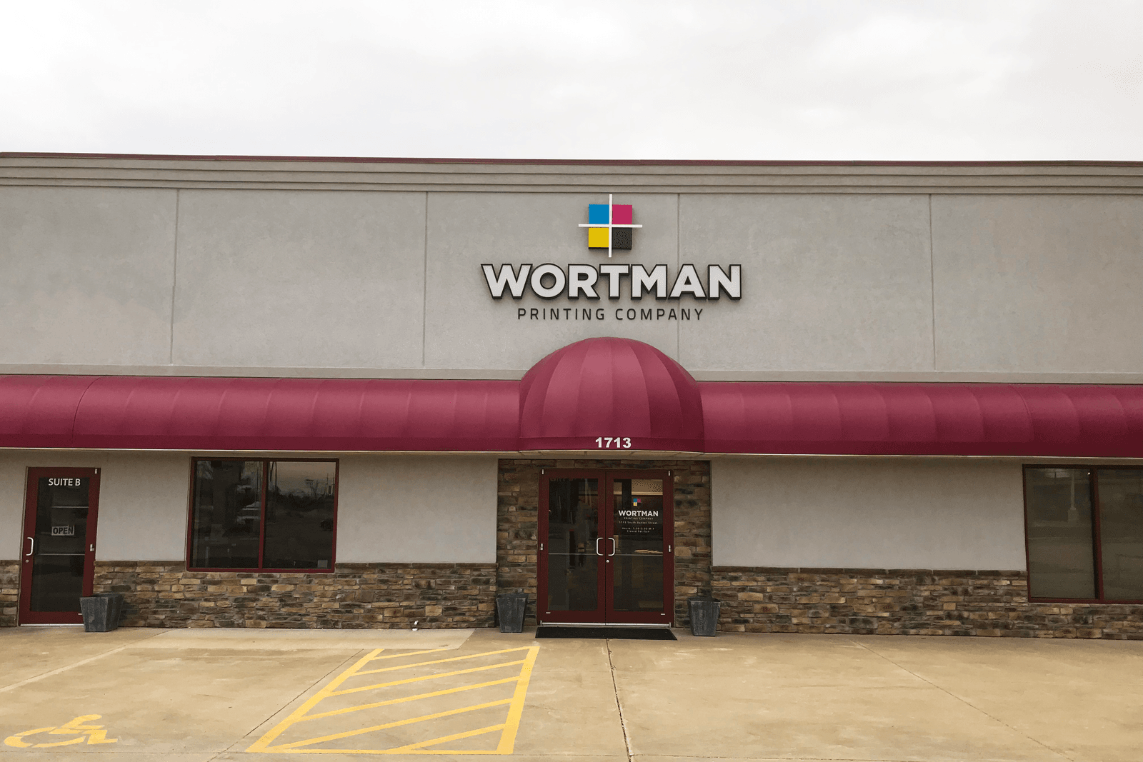 Outside building view