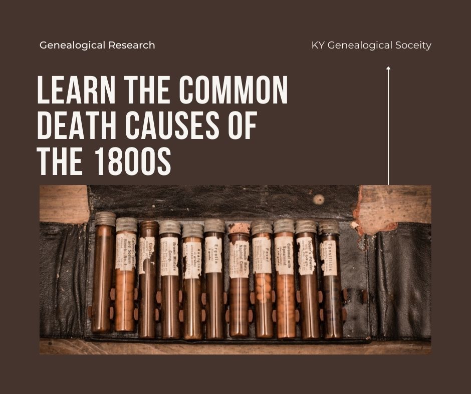 Learn the Common Death Causes of the 1800s