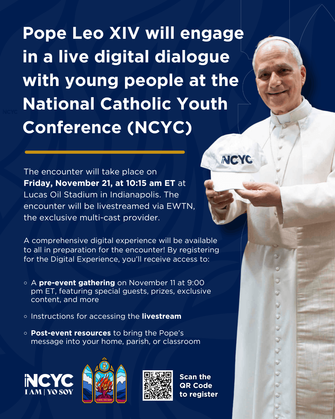 Pope Leo digital dialog information