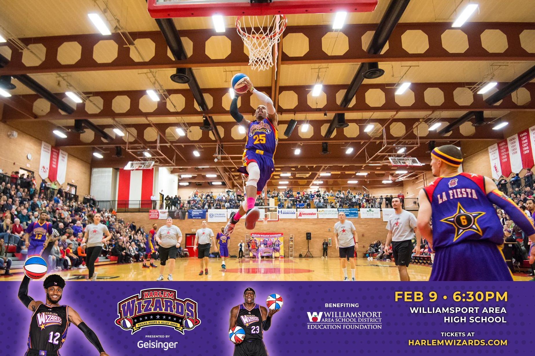 'Millionaire Magicians' Roster Released: 29 Join District Team to Take on the Harlem Wizards