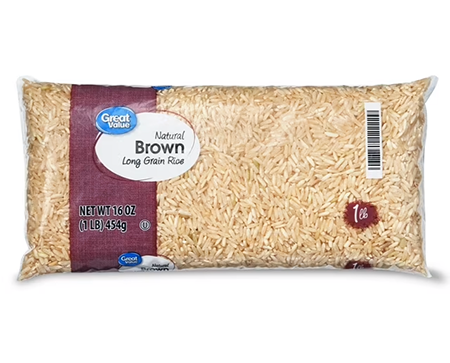 Brown Rice, Whole Grain, 48 pack, 16 oz bags