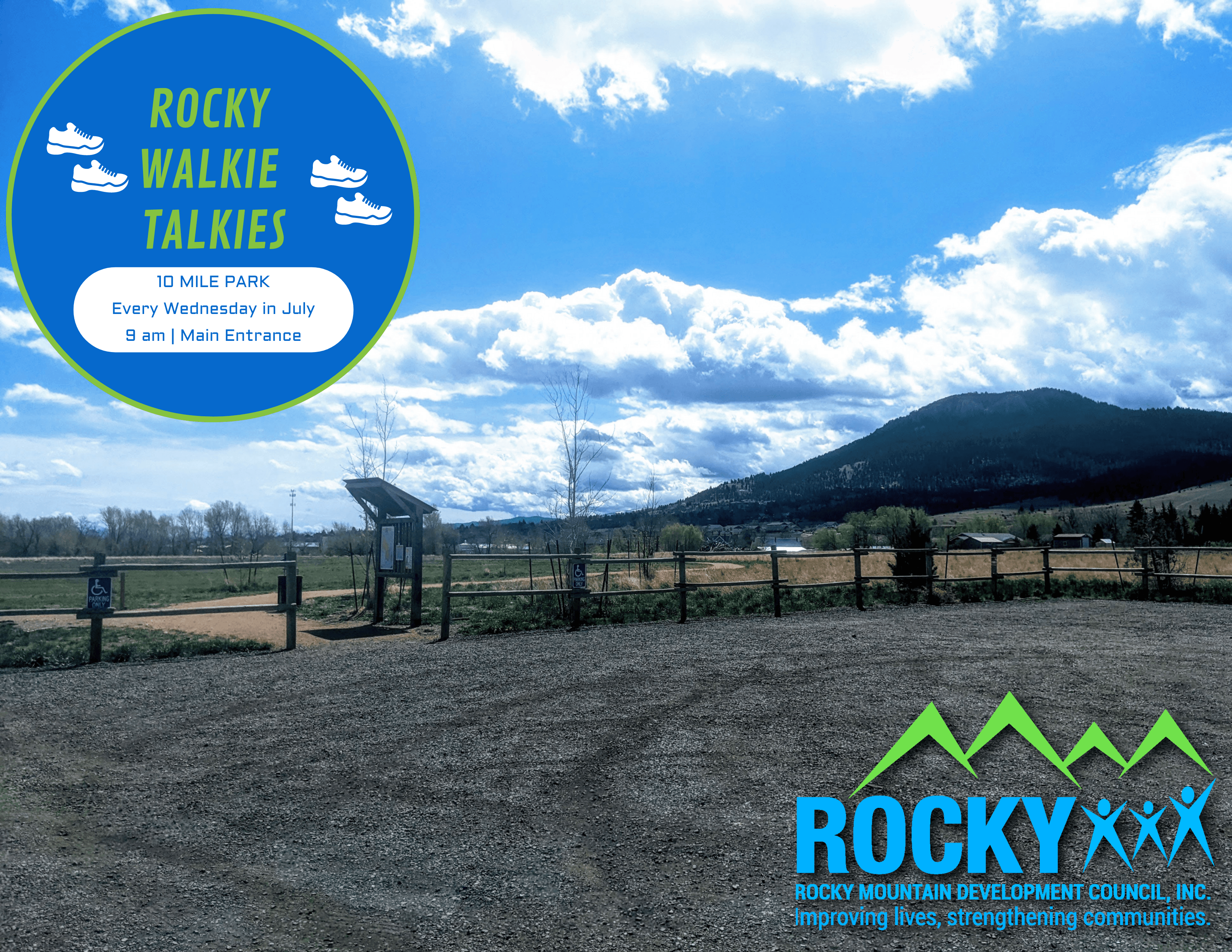 Join the Rocky Walkie Talkies on Wednesdays at 9 am