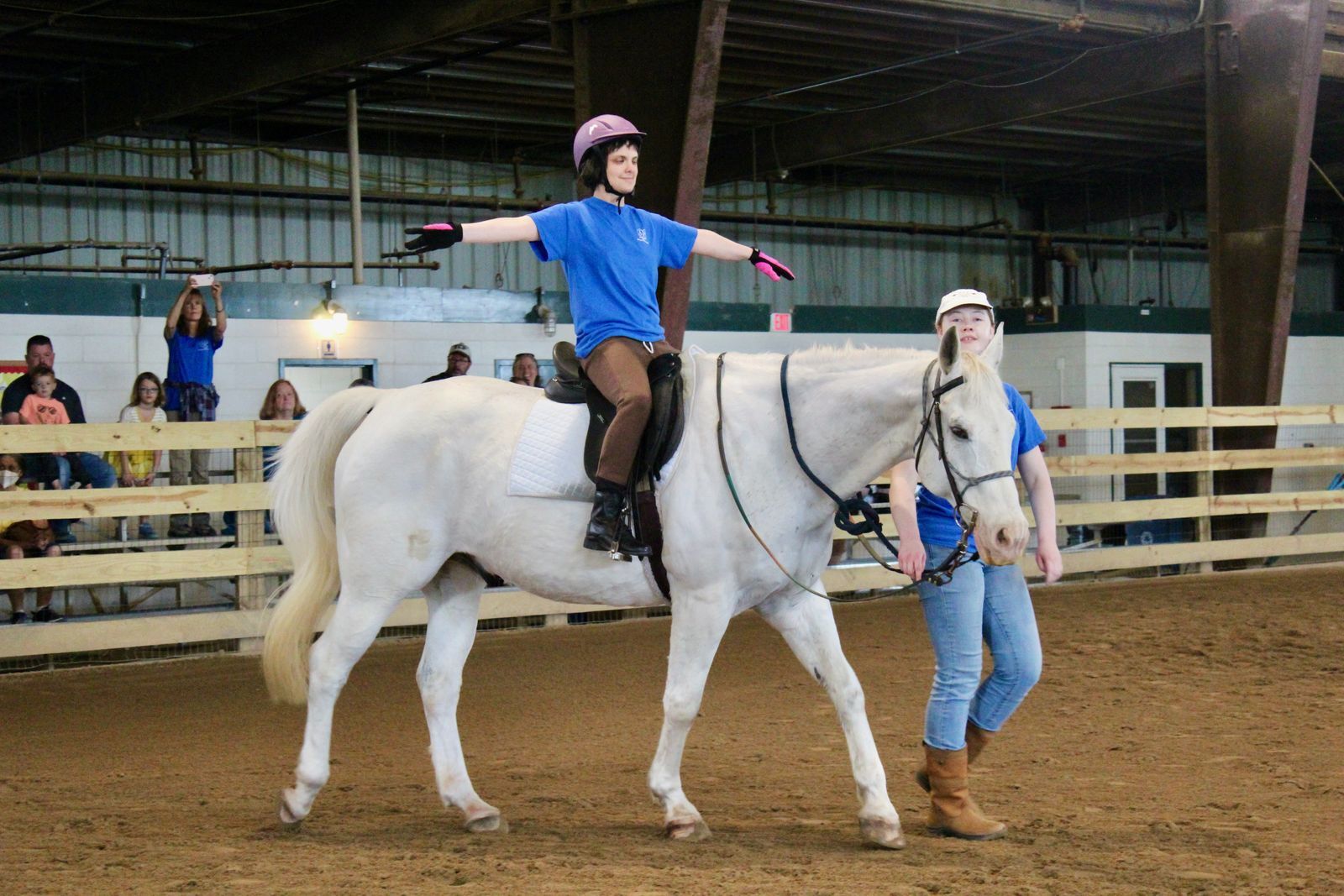 Therapeutic Riding : Programs : What We Do : SPIRIT Open Equestrian Program