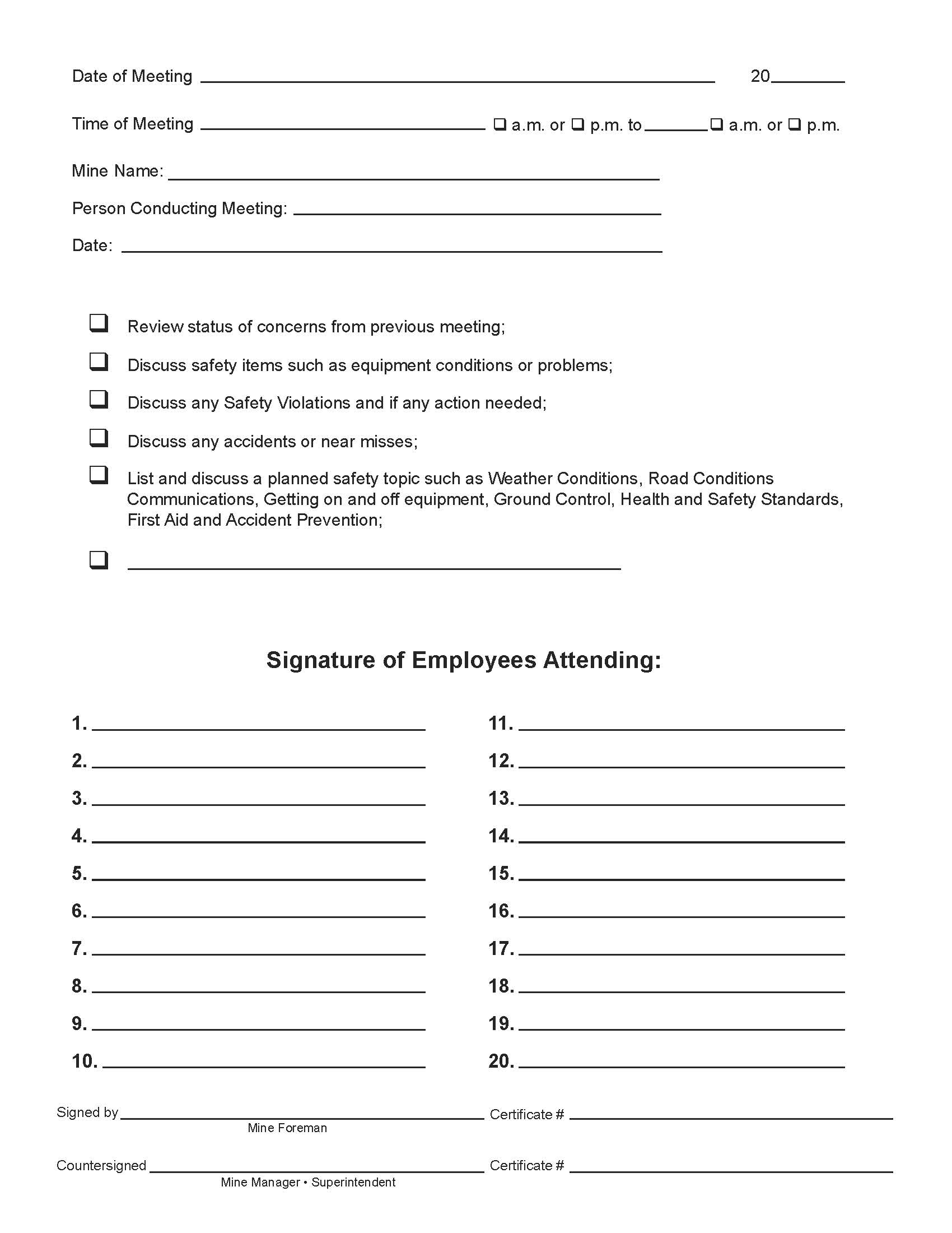 Examination of Ventilation Equipment