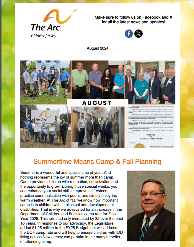 August 2024 E-Newsletter