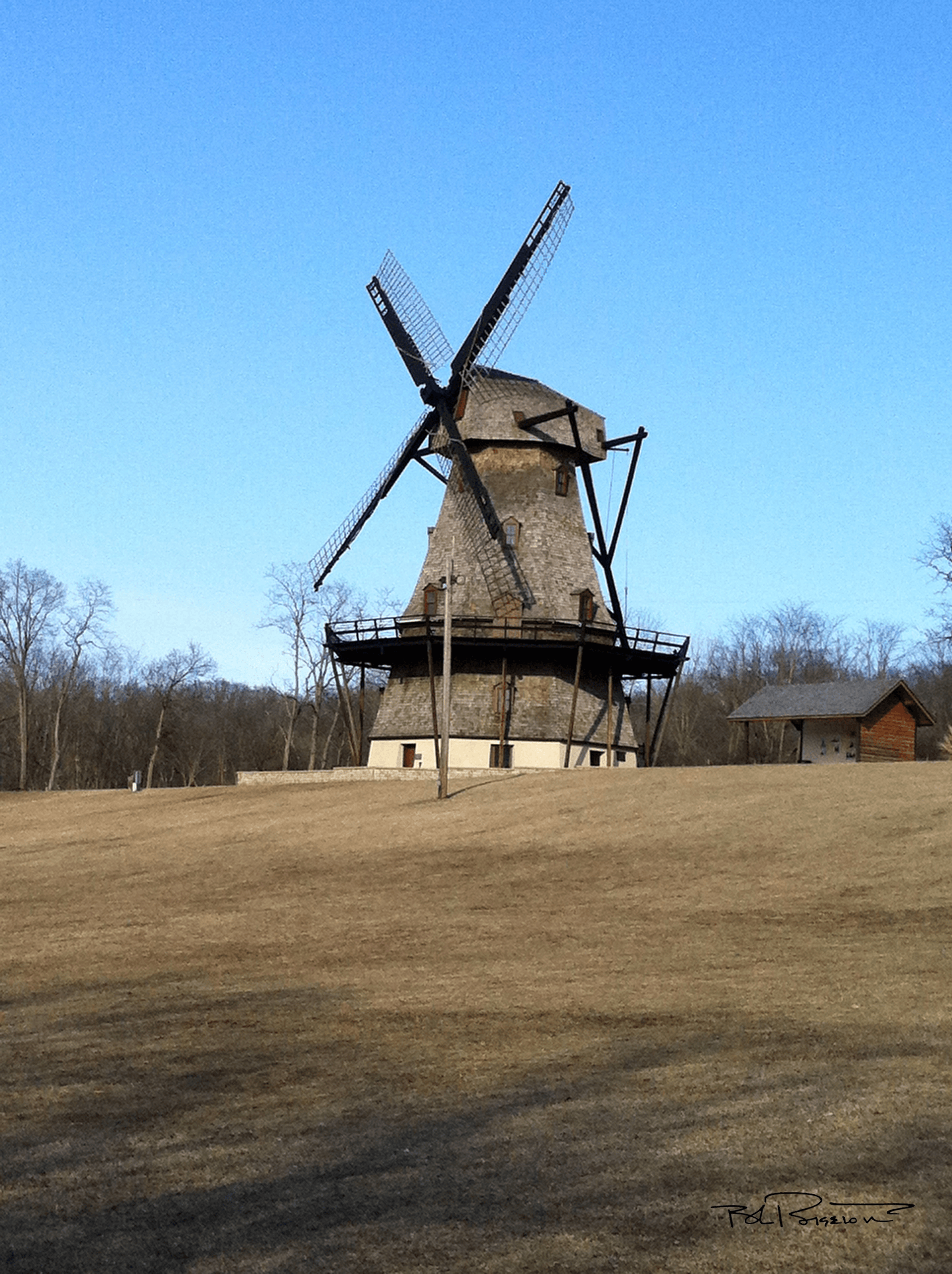 Fabyan's Winter Windmill