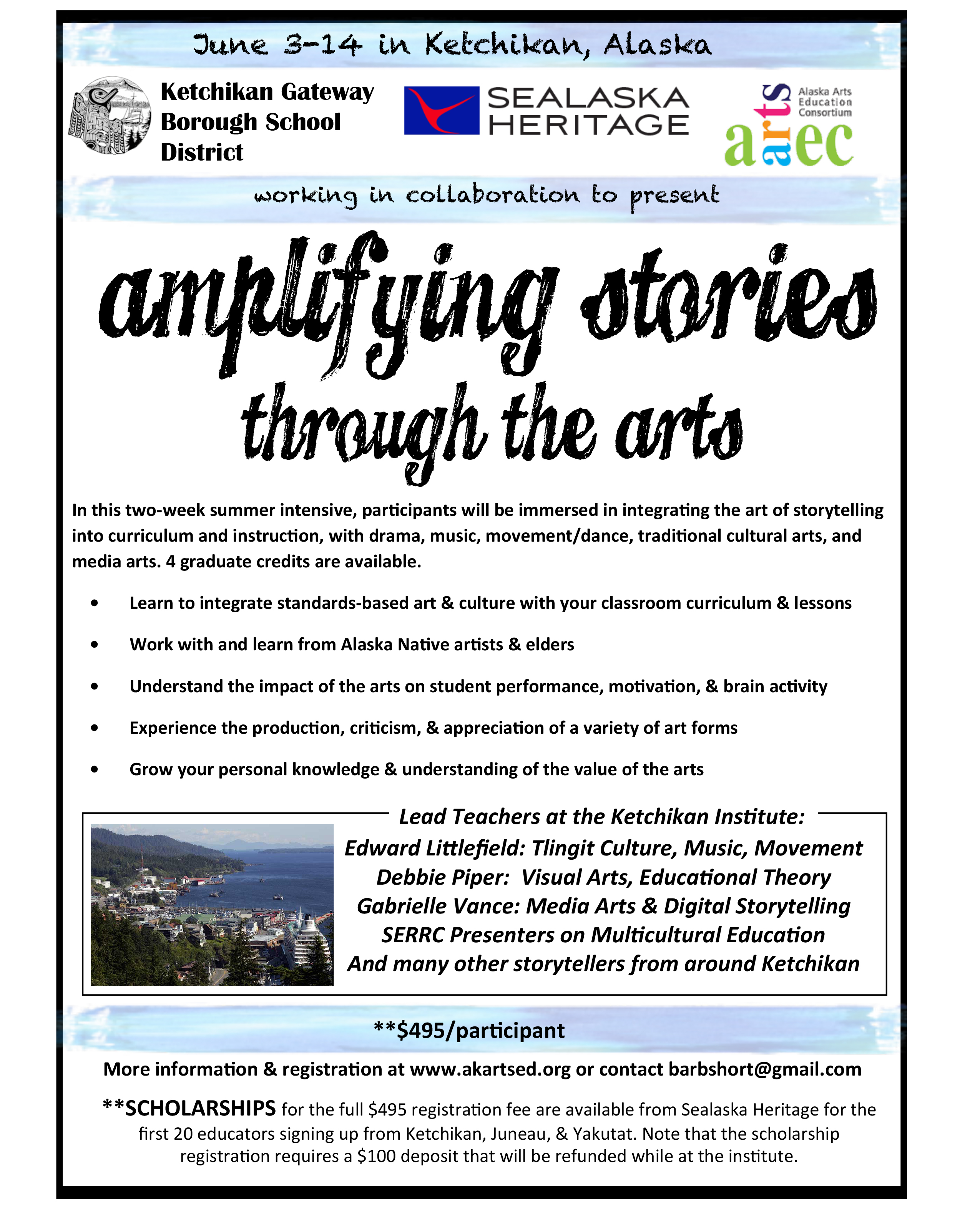 Amplifying Stories through the Arts