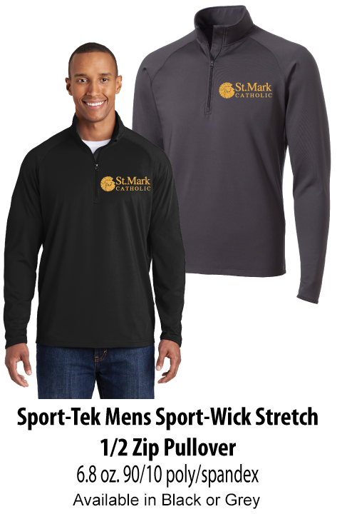 Embroidered - Sport-Tek 1/2 Zip Pullover - Mens