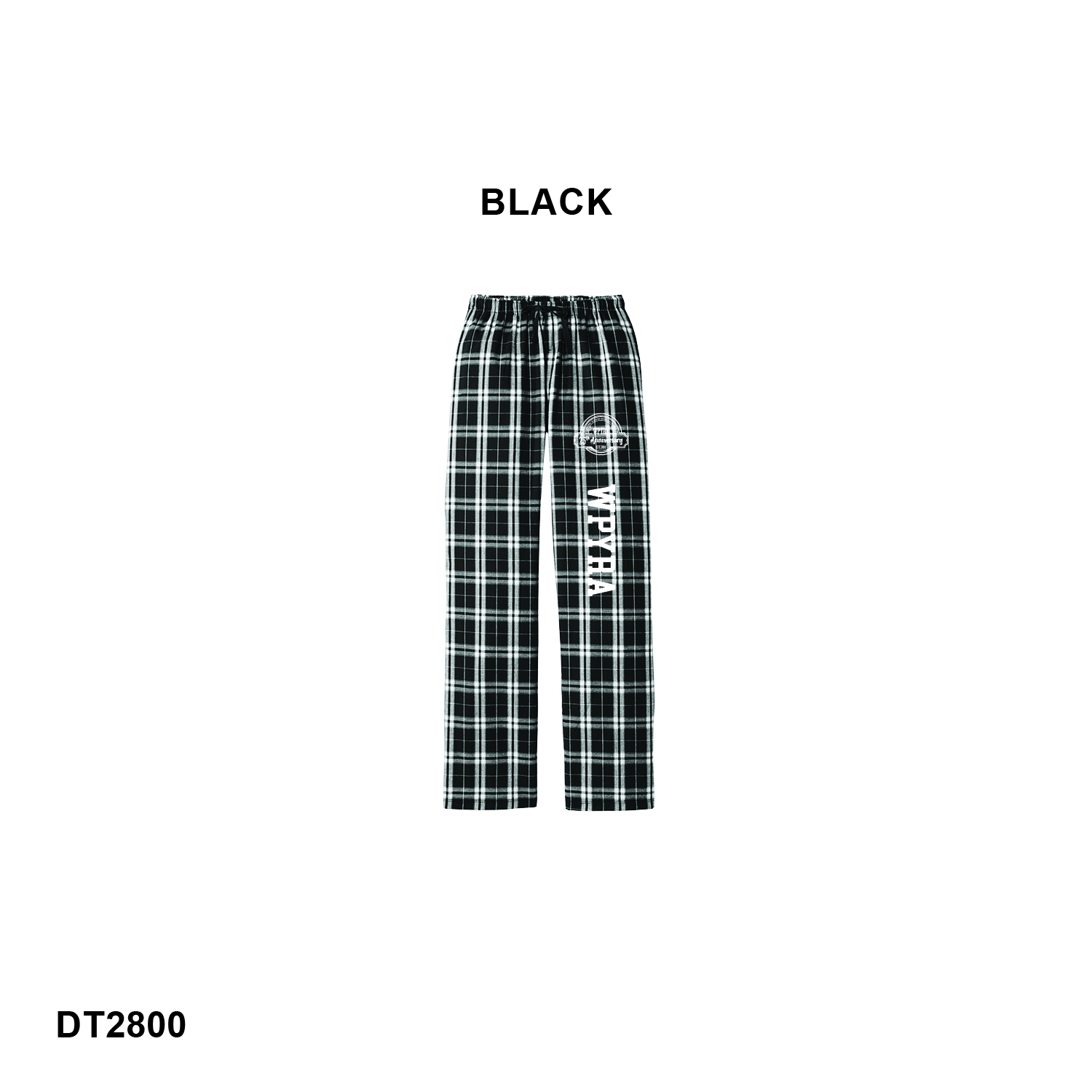 25TH ANNIVERSARY LOGO - District® Women’s Flannel Plaid Pant
