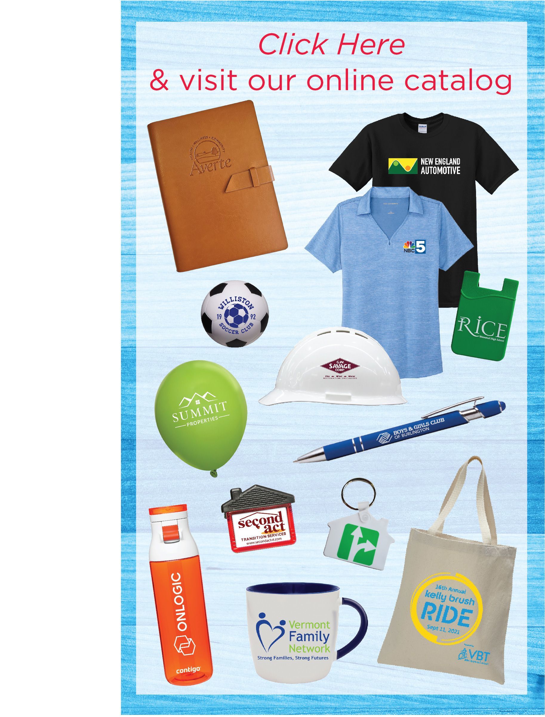 Promotional Products Collage