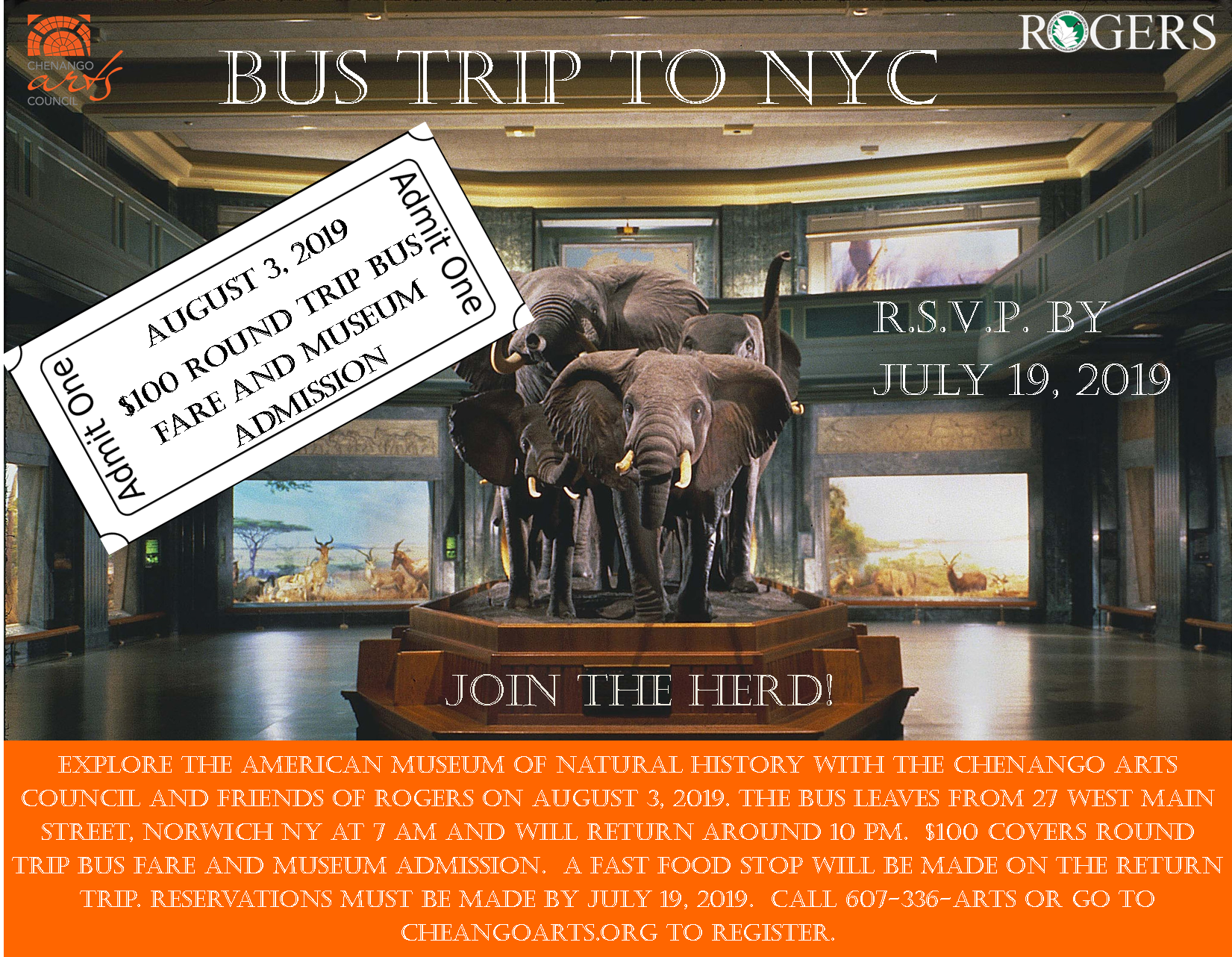Bus Trip to American Museum of Natural History
