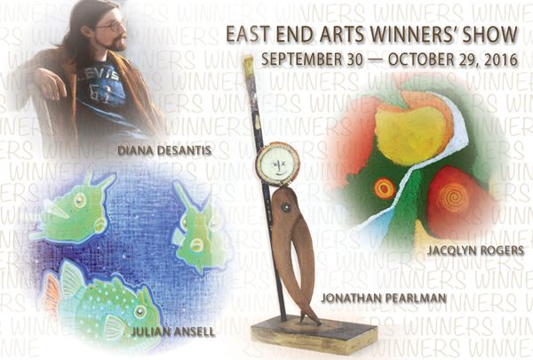 East End Arts Gallery Presents THE WINNERS SHOW (posted September 15, 2016)