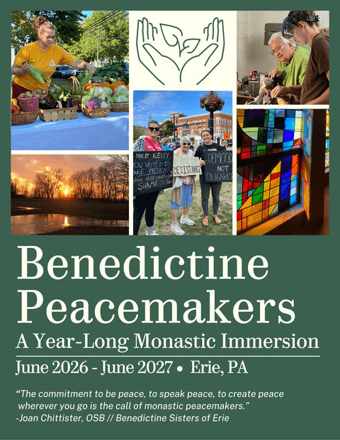 Benedictine Peacemakers brochure 2026-2027