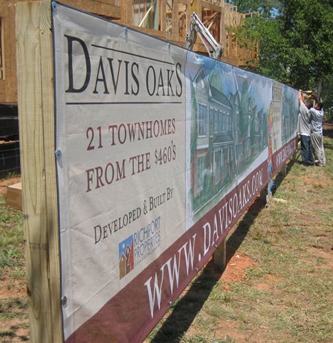 Construction Site Banner