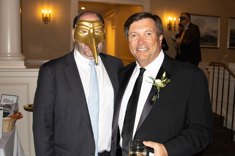 Two men at the Gala.