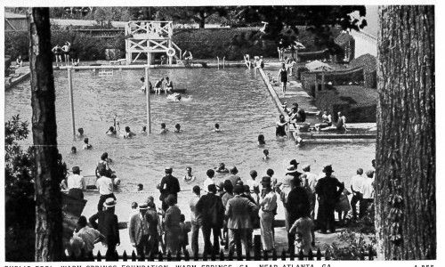 Public Pool, Warm Springs Foundation, ca. 1940