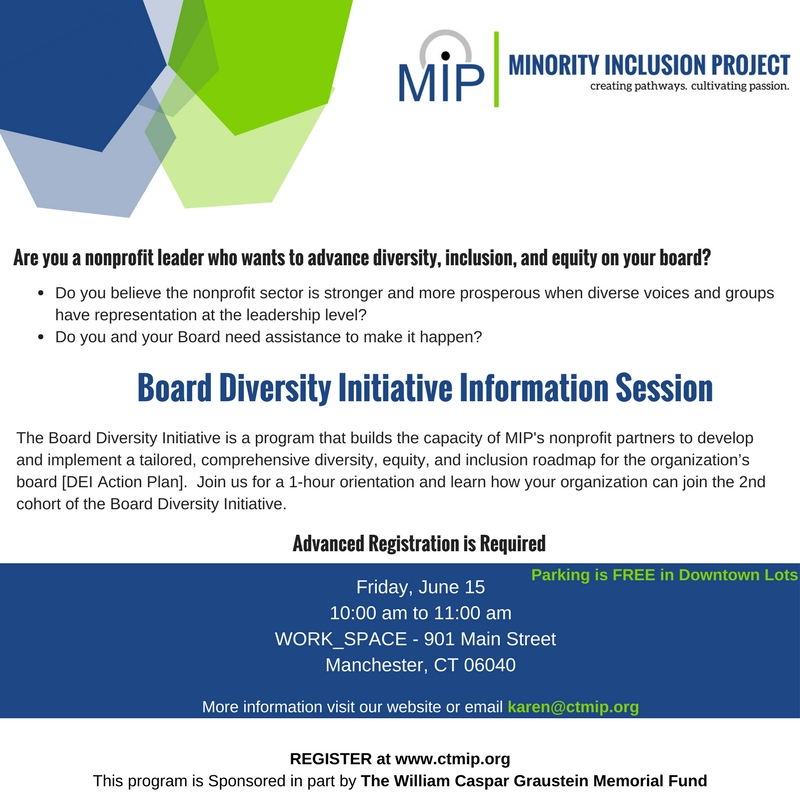 Board Diversity Initiative Information Session