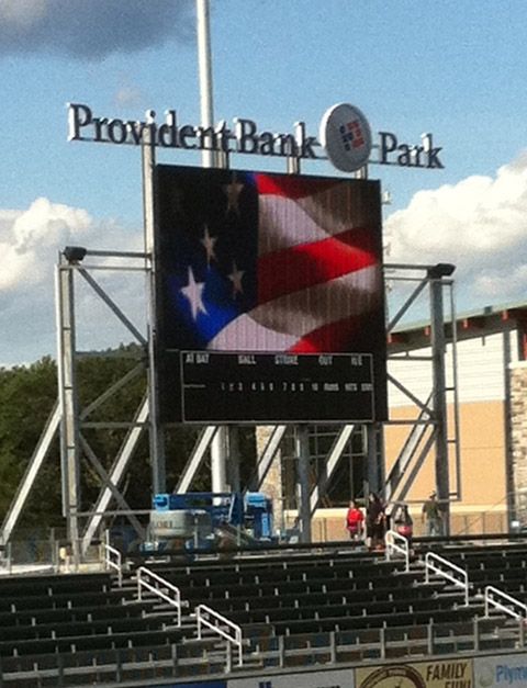 Provident Bank Park Scoreboard