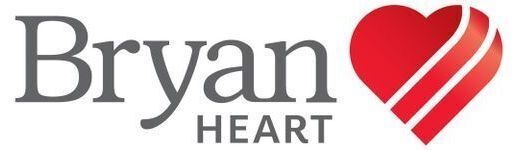 red heart with Bryan hospital heart logo