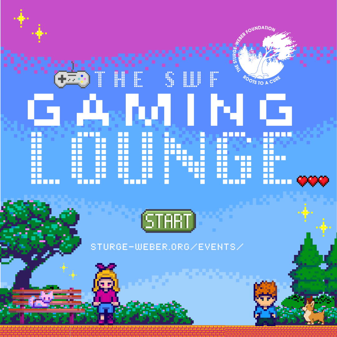 Graphic display of invitation to join the SWF Gaming Lounge