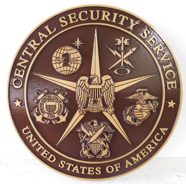 CD9070 - Seal of Central Security Services, USA
