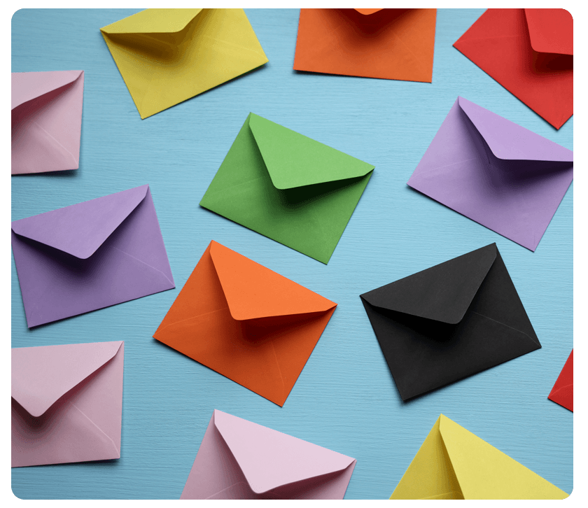 Should You Add Color to Your Envelopes?