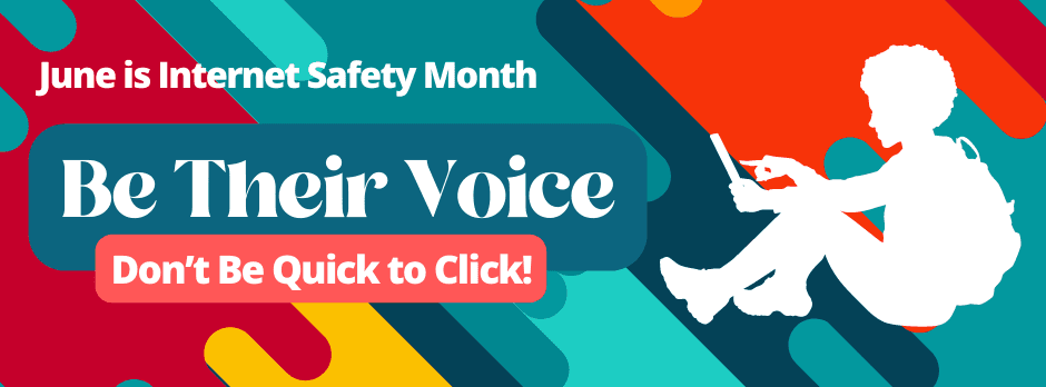 June is Internet Safety Month. Download & Share FREE Safety