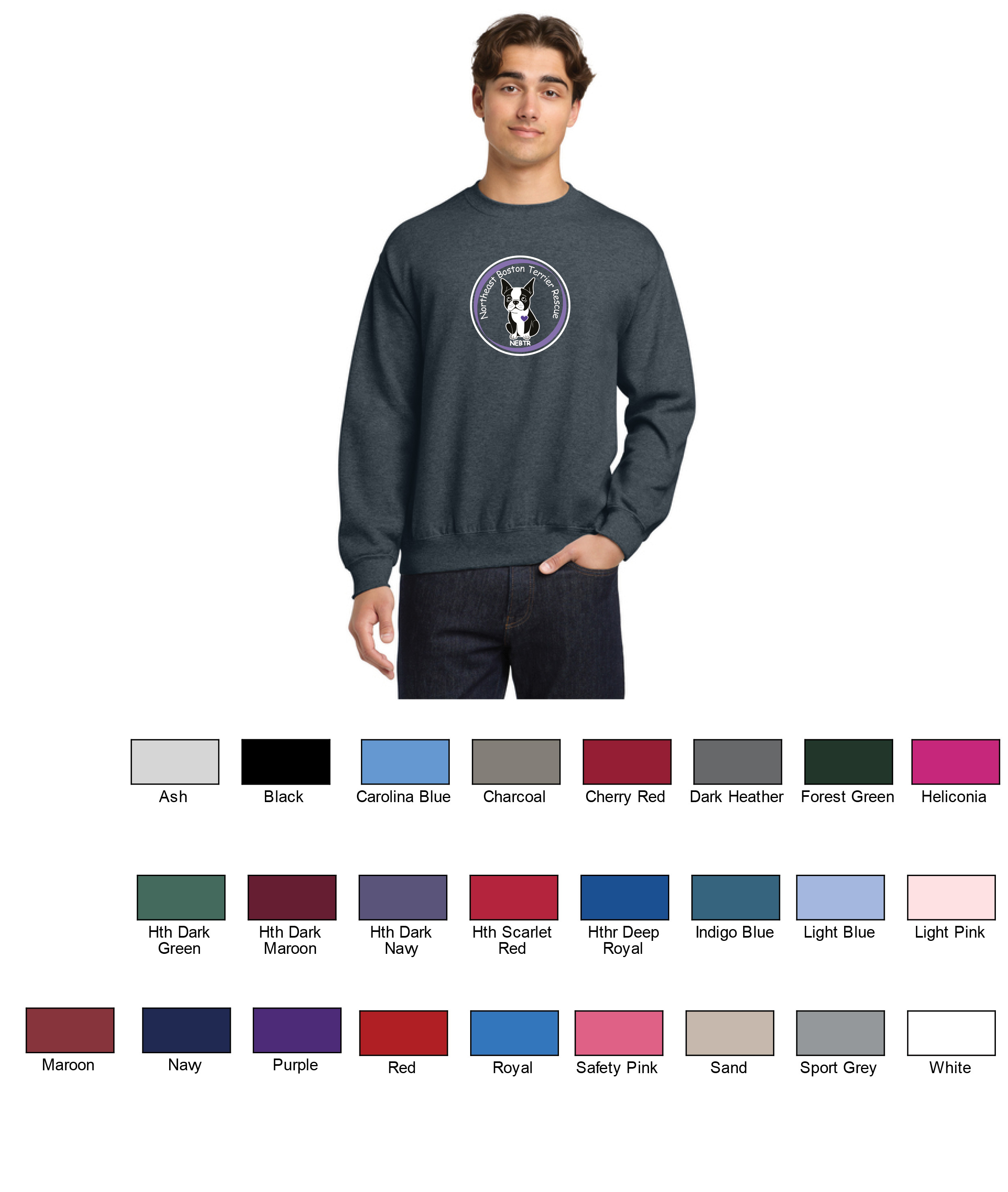 Crewneck Sweatshirt (Large Front)