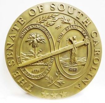 MB2273 - Seal of the Senate of South Carolina, 3-D