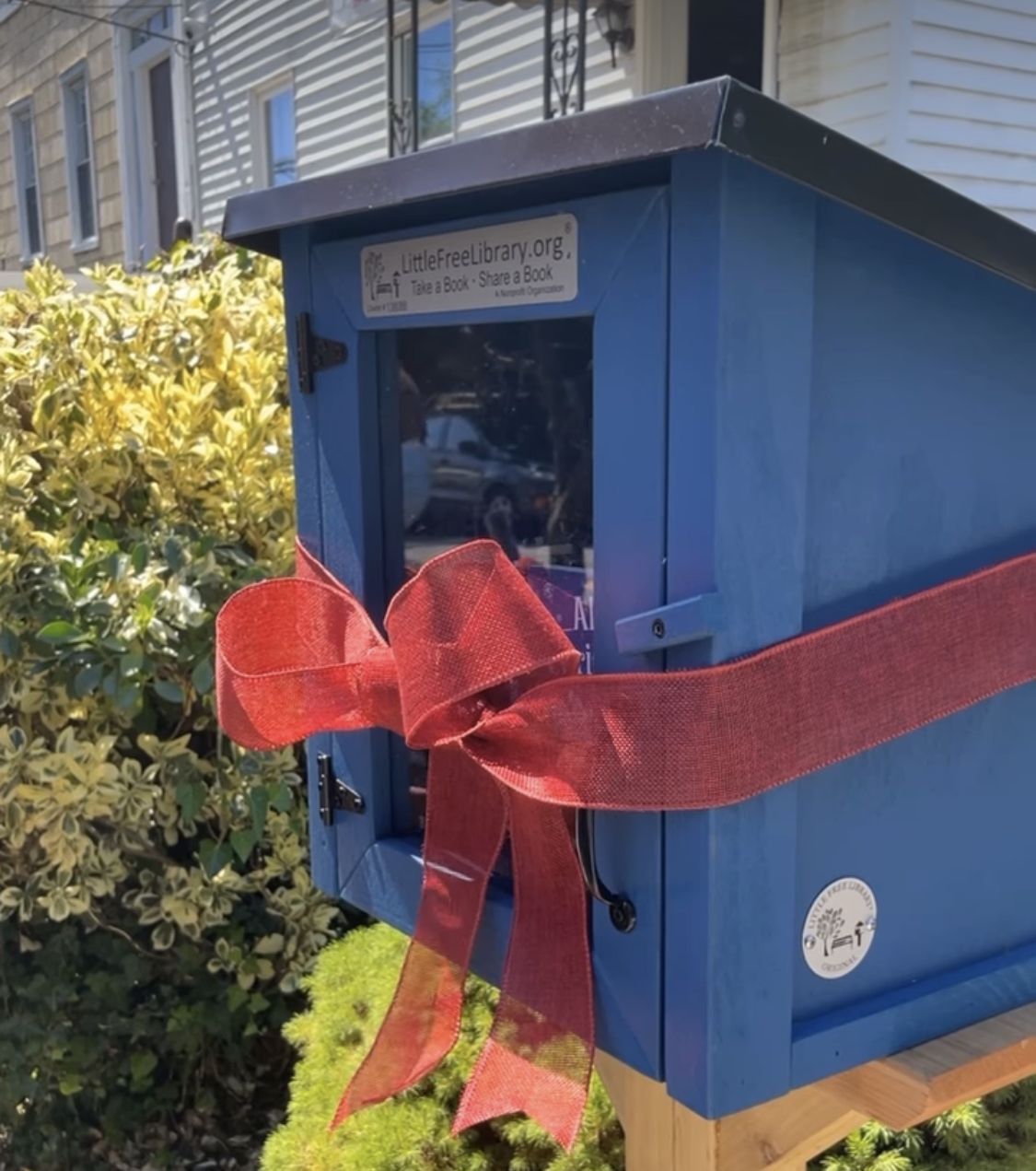 Little Free Library Unveiling