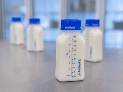 6. Review instructions for safely handling donor milk at home.