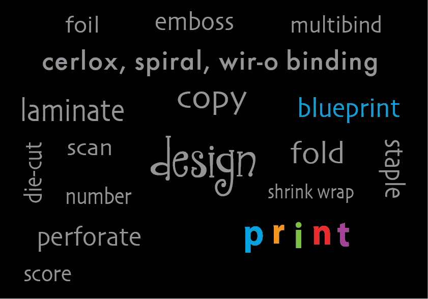 Let us help you with your print project.