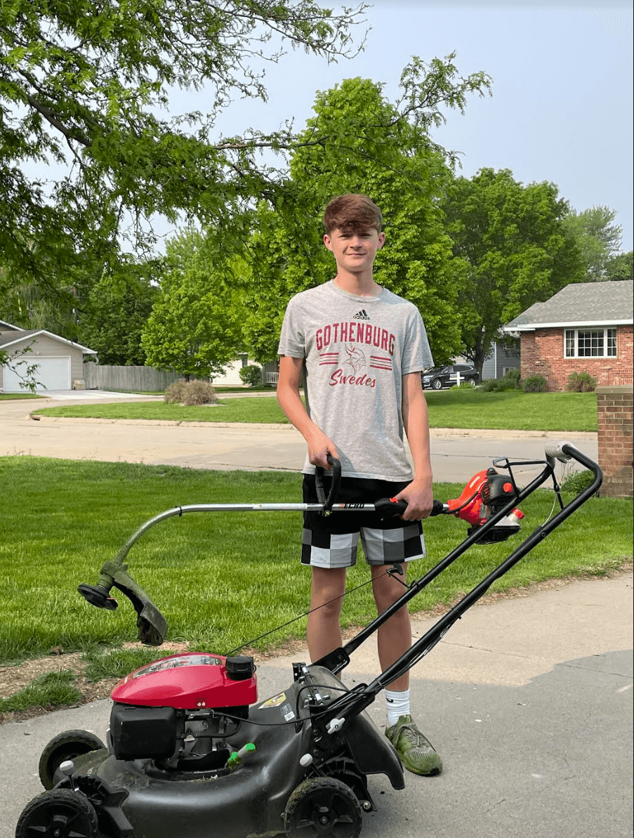 Mowing His Way to Success: Logan’s Lawn Care