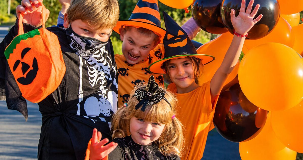 Kids in Costumes