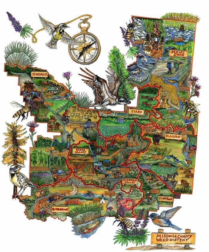 Purchase a Missoula County Watershed Poster