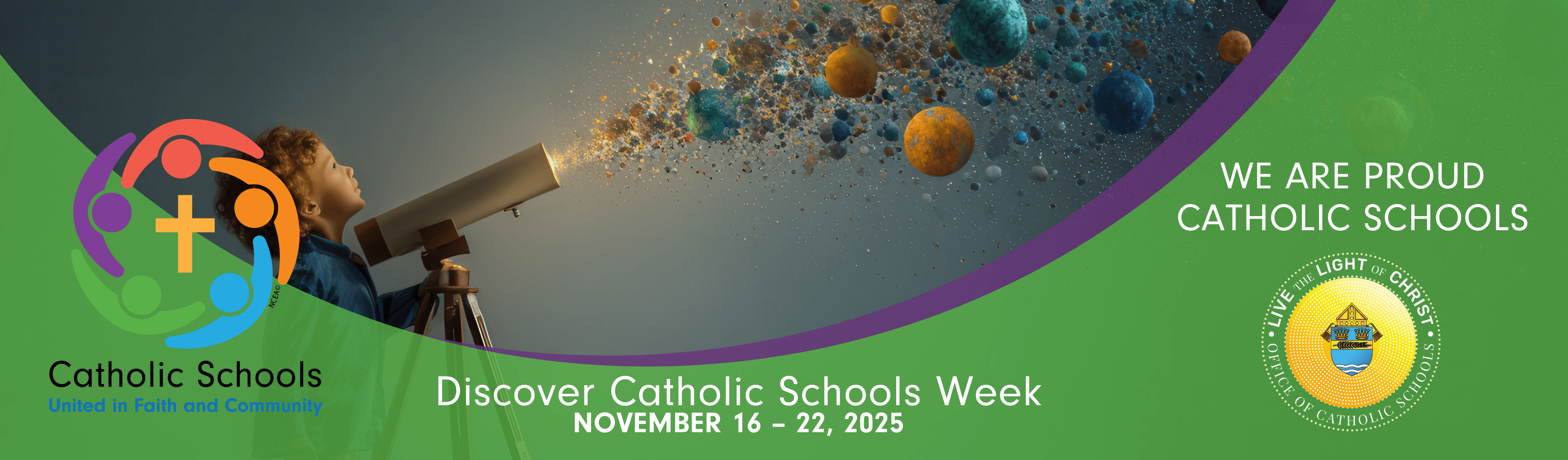 Catholic Schools week header