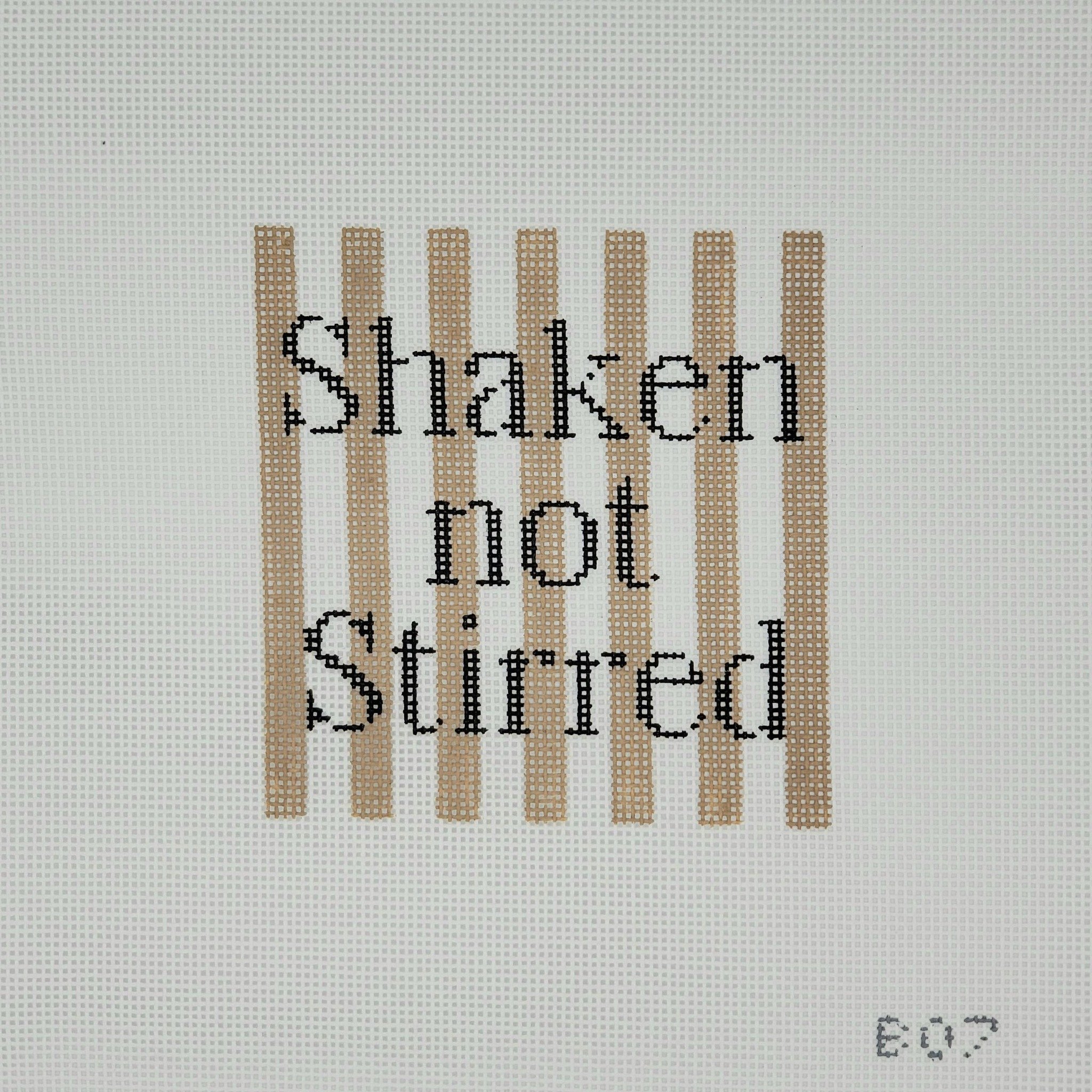 Shaken not Stirred