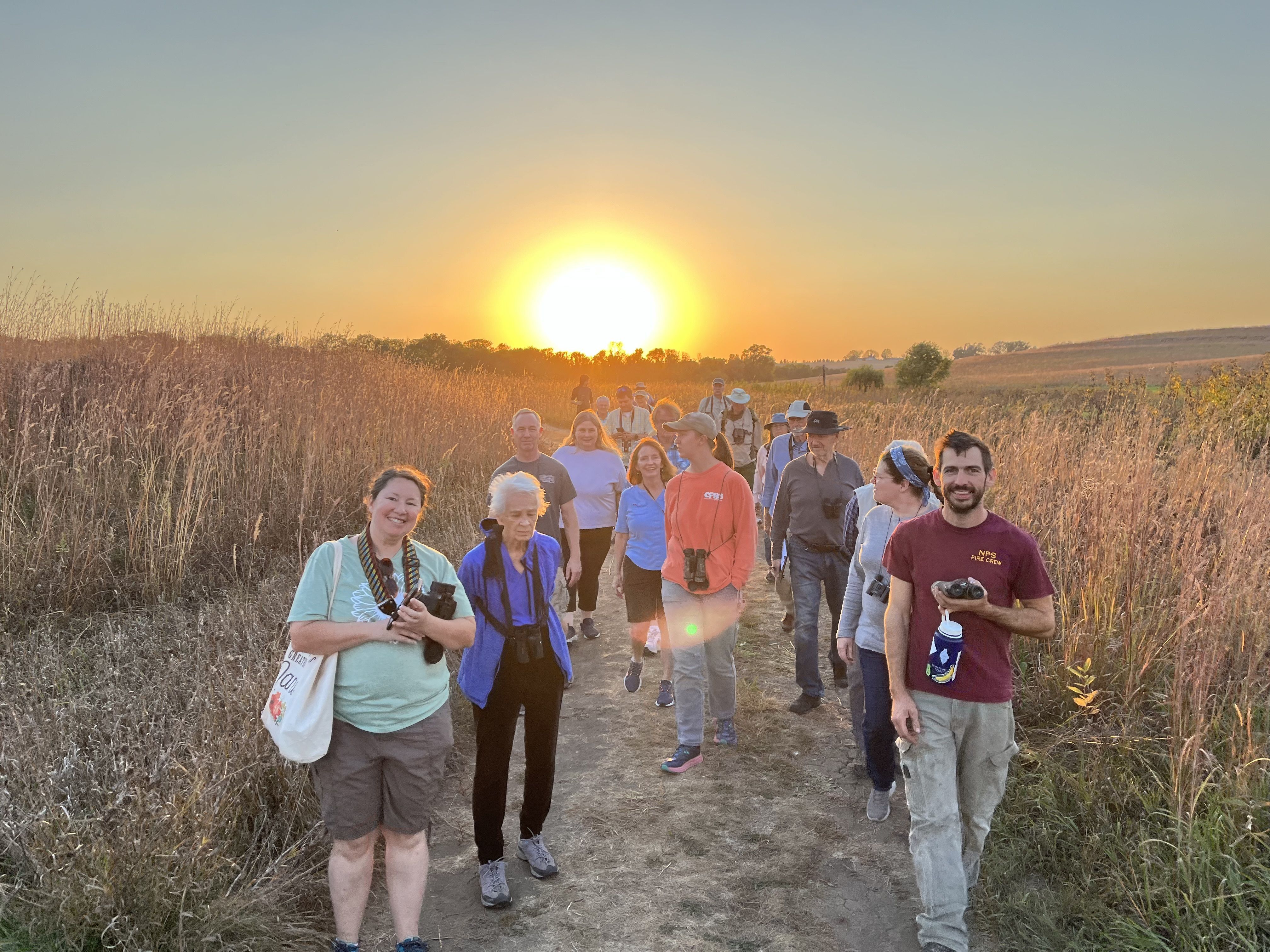 A field trip with Audubon Society of Omaha at Glacier Creek 