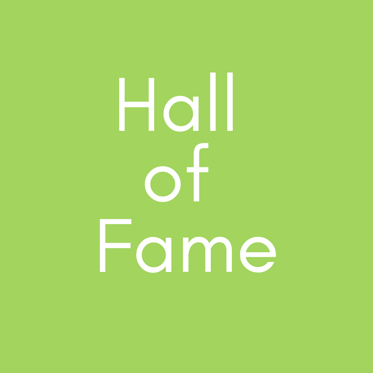 Hall of Fame