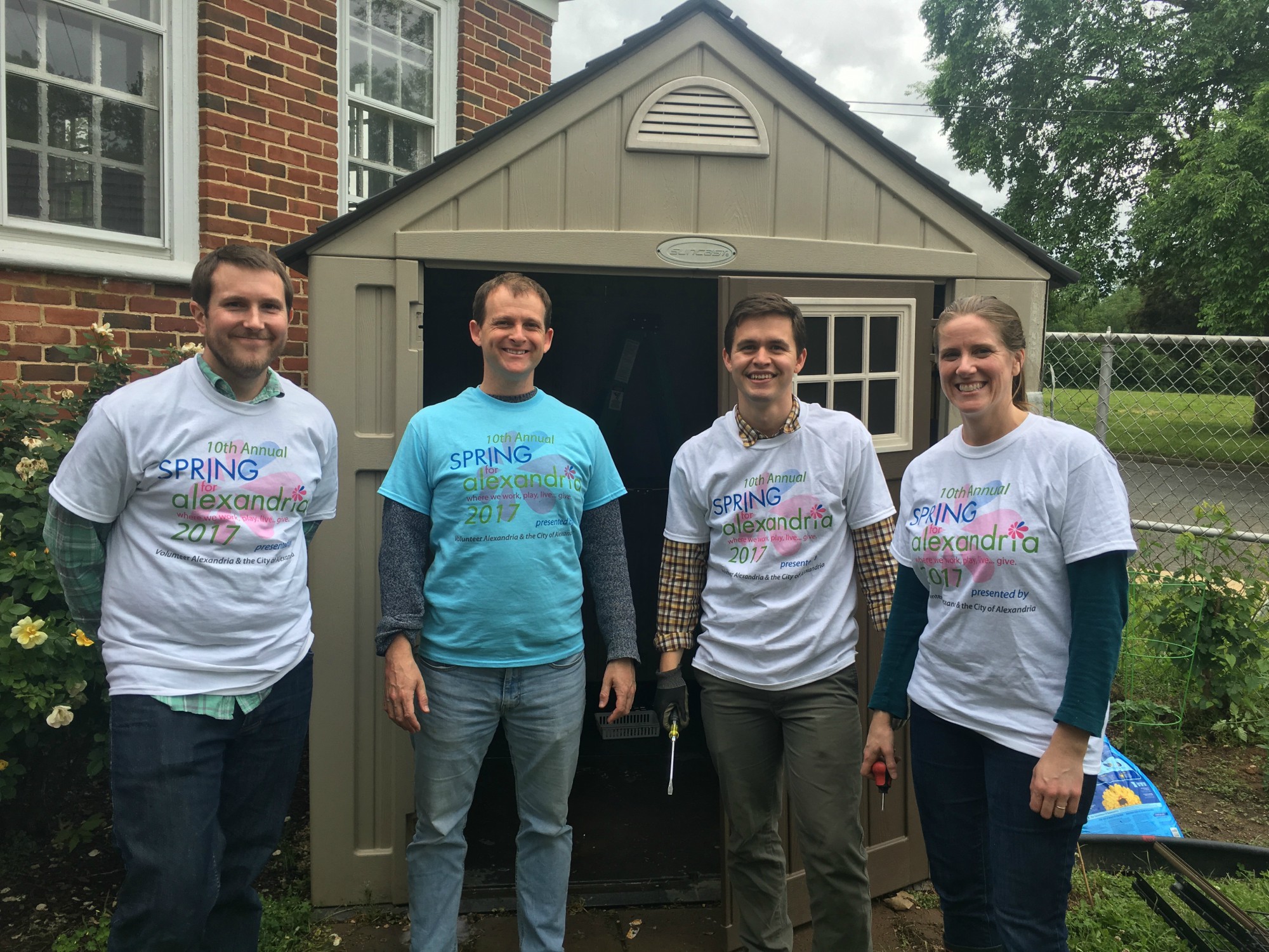 Volunteers Beautify ADAPT Clubhouse Garden