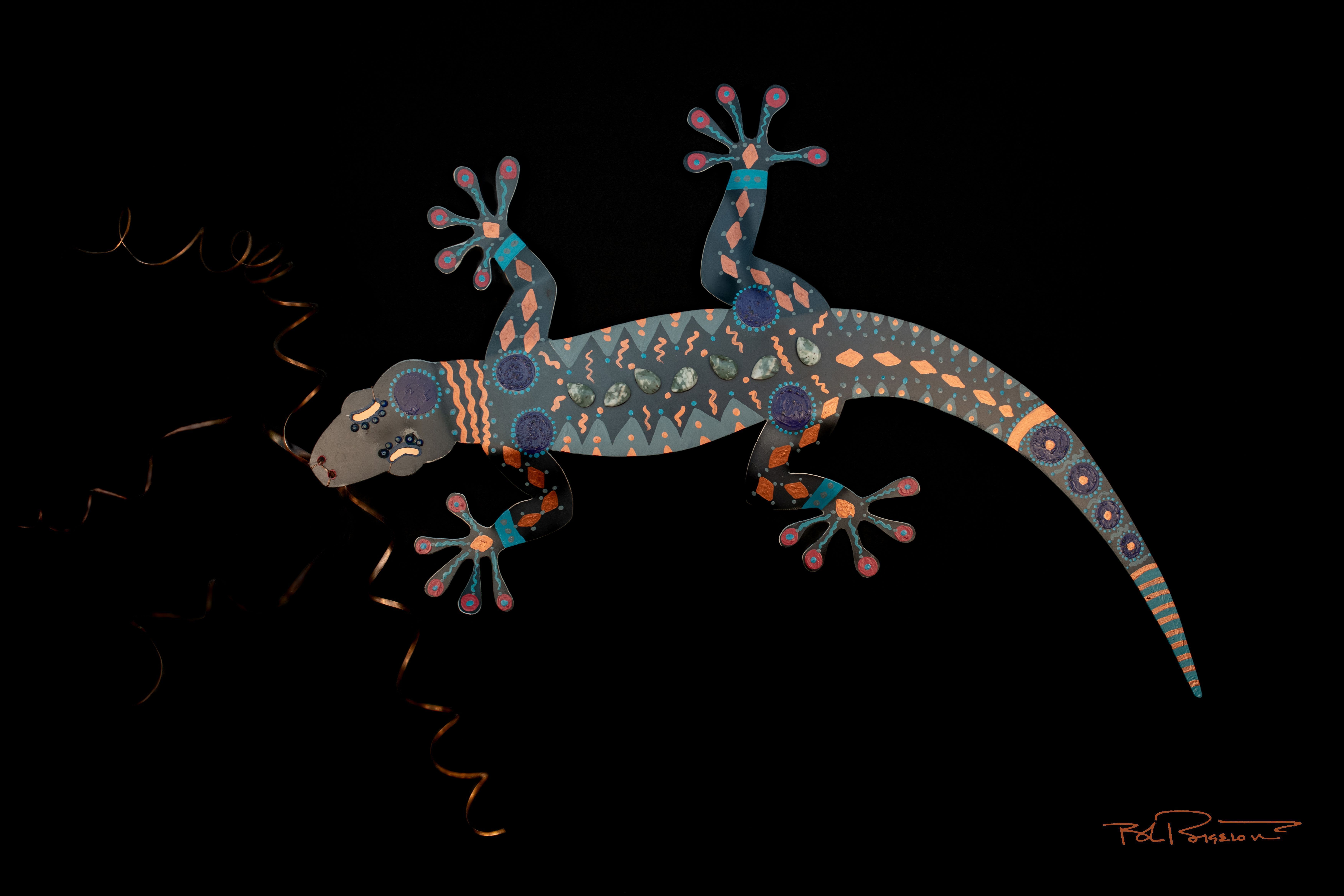 Arizona Gecko Embellished