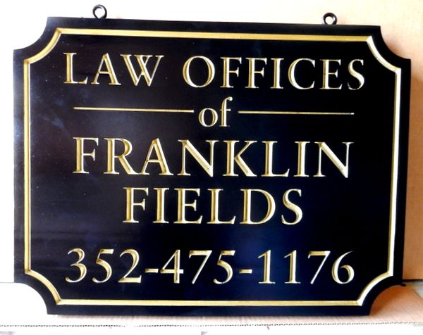 Attorney, Law Office and Courtroom Carved Wood Signs