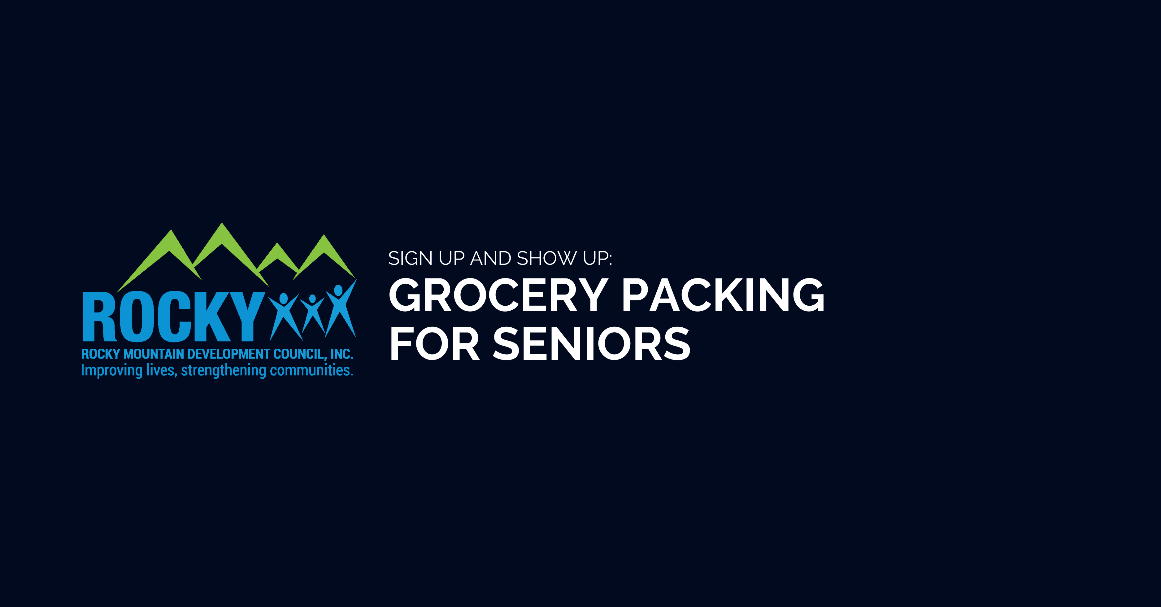 Grocery packing for seniors July 14 - 15