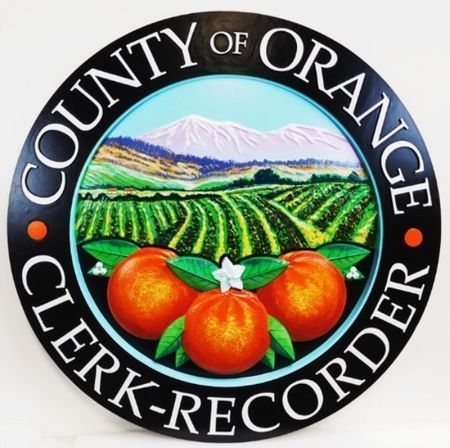 CA10097 - Seal of the County of Orange, California