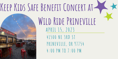 April 15 | Benefit Concert at Wild Ride Prineville